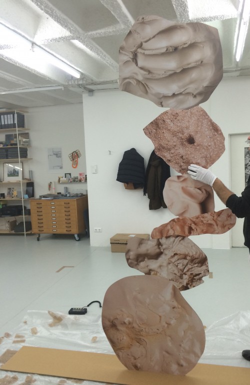 Making of prosthetic arms - at the workshop — © Rachel de Joode